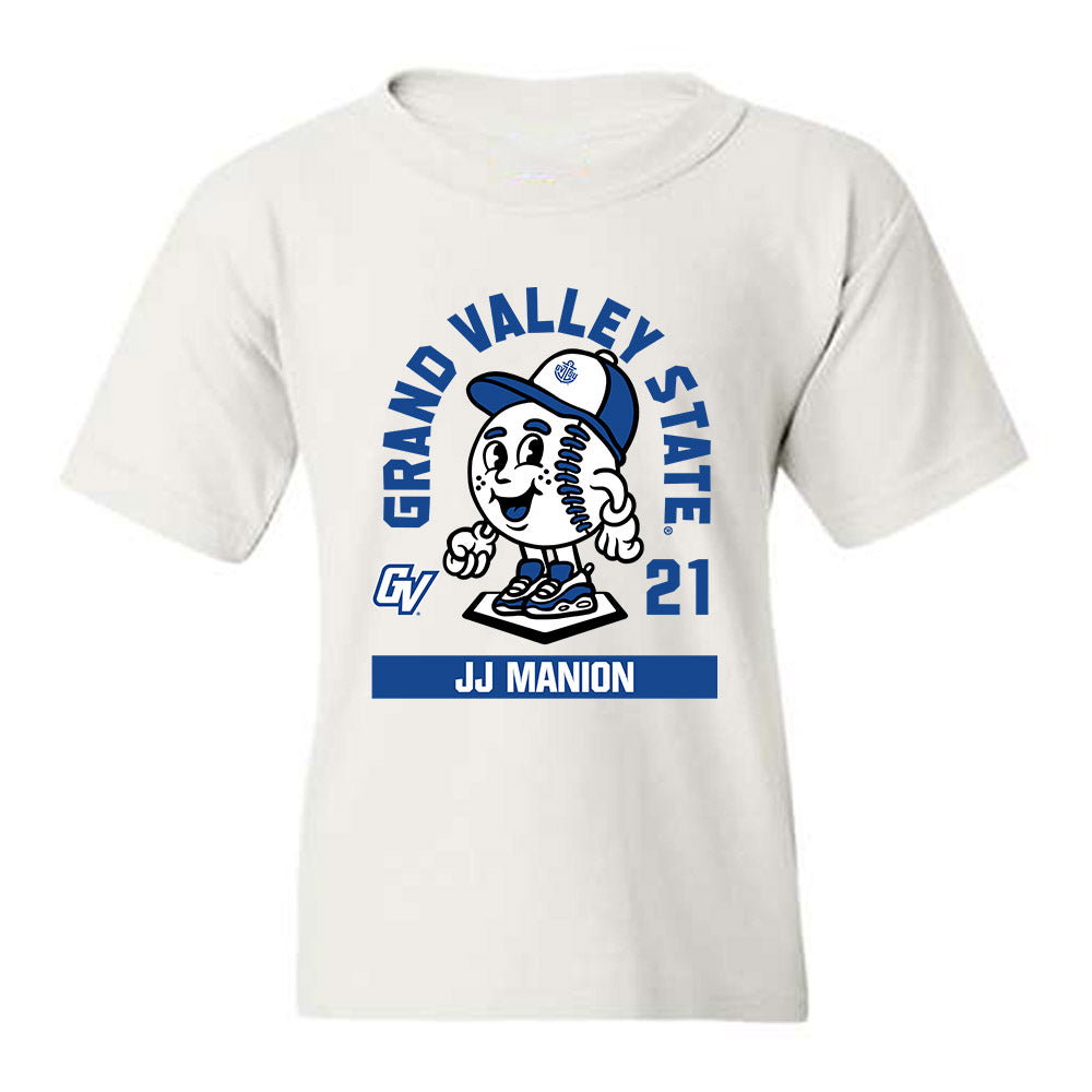 Grand Valley - NCAA Baseball : JJ Manion - Fashion Shersey Youth T-Shirt-0