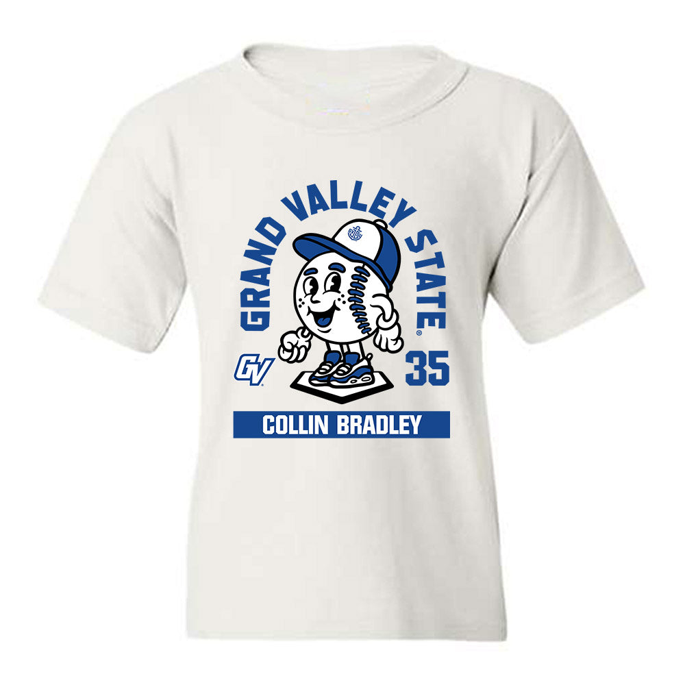 Grand Valley - NCAA Baseball : Collin Bradley - Fashion Shersey Youth T-Shirt-0
