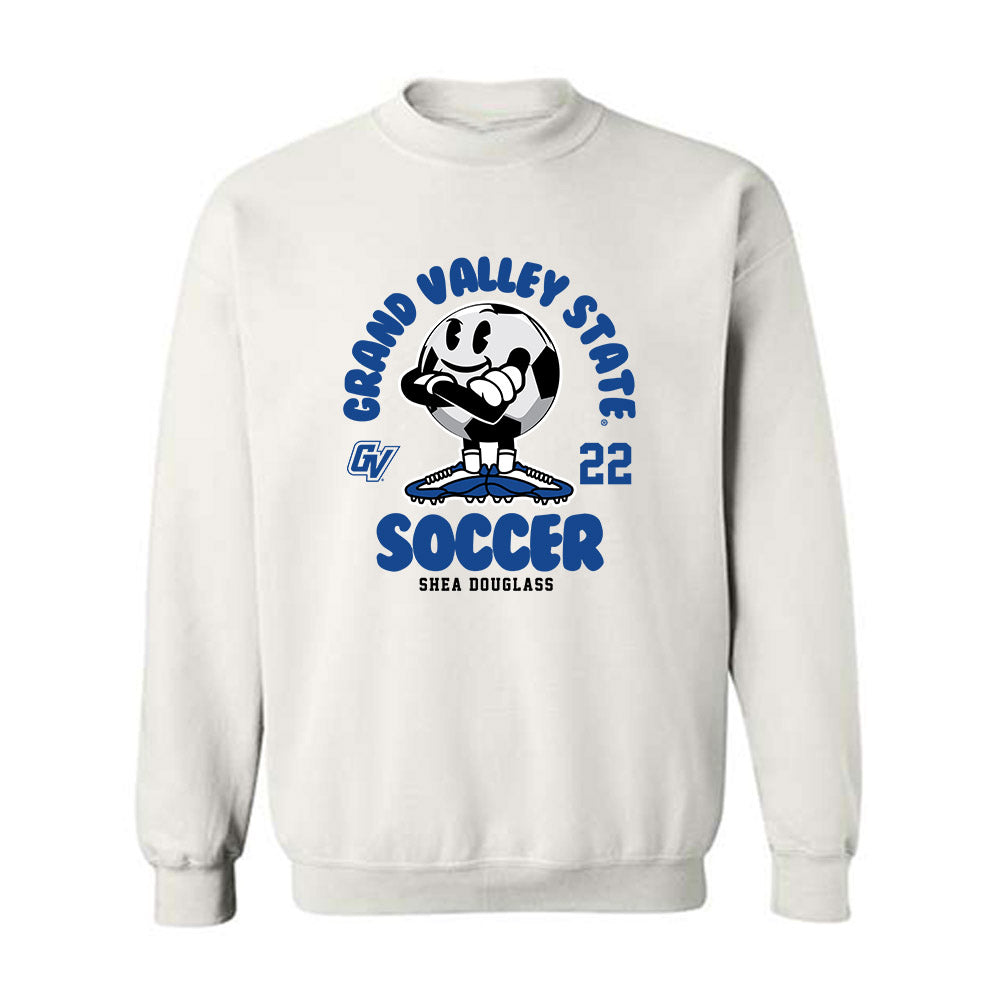 Grand Valley - NCAA Women's Soccer : Shea Douglass - Fashion Shersey Crewneck Sweatshirt-0