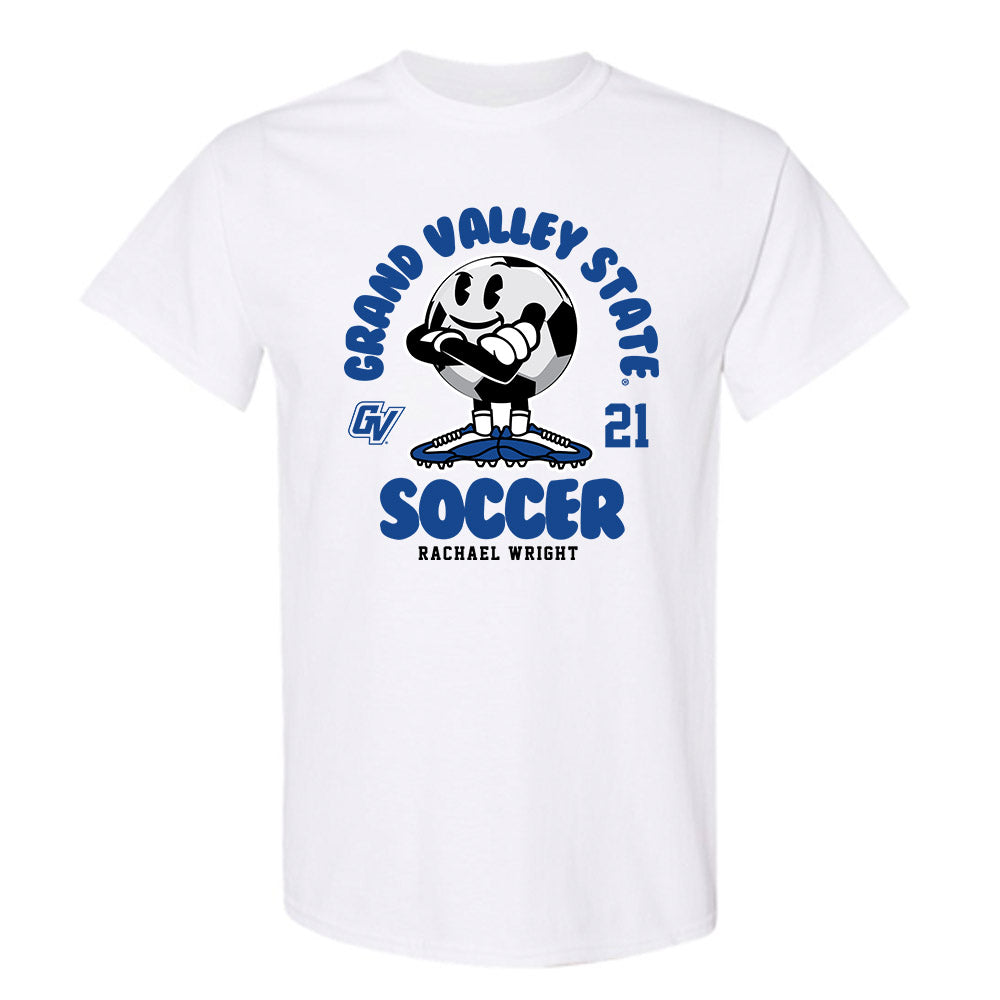 Grand Valley - NCAA Women's Soccer : Rachael Wright - Fashion Shersey T-Shirt-0