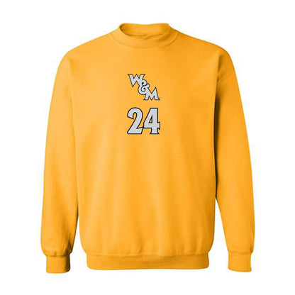 William & Mary - NCAA Men's Basketball : Kaleb Spencer - Replica Shersey Crewneck Sweatshirt-0
