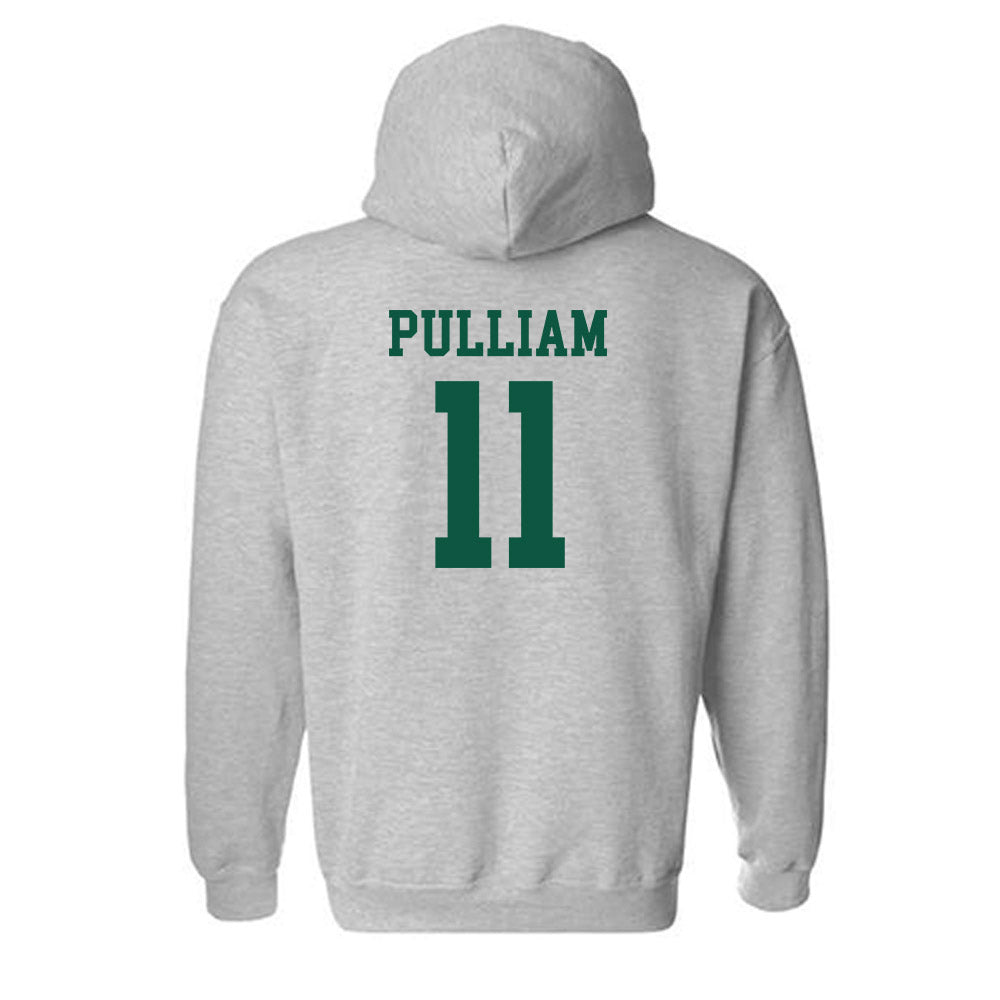 William & Mary - NCAA Men's Basketball : Kyle Pulliam - Classic Shersey Hooded Sweatshirt-1