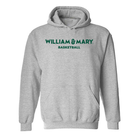 William & Mary - NCAA Men's Basketball : Brian Carter Jr - Sports Shersey Hooded Sweatshirt-0