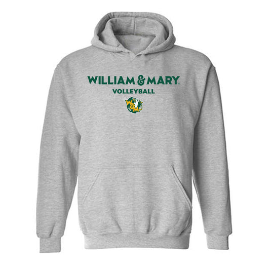 William & Mary - NCAA Women's Volleyball : Shylah Swope - Hooded Sweatshirt-0