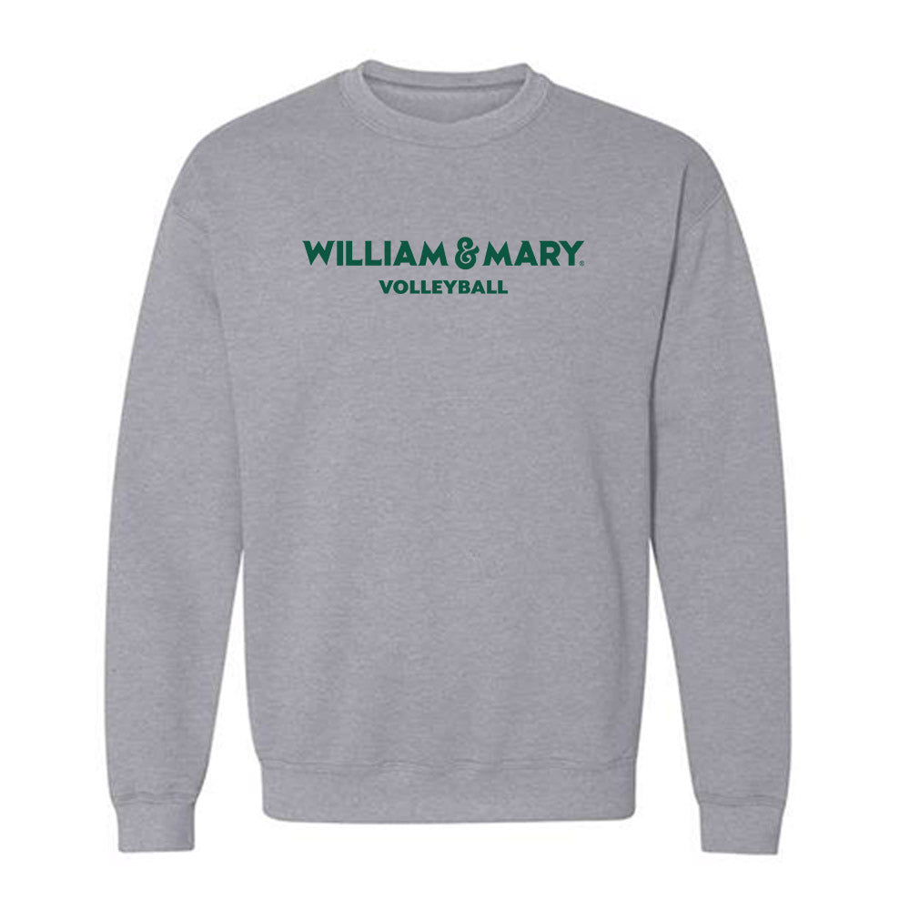 William & Mary - NCAA Women's Volleyball : Sophia Van Name - Sports Shersey Crewneck Sweatshirt-0