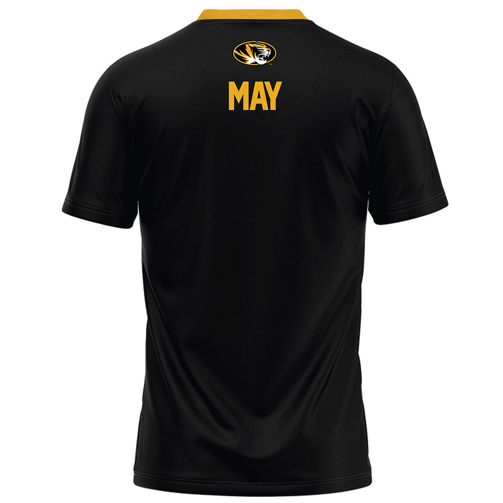 Missouri - NCAA Football : CJ May - Black Football Jersey-1