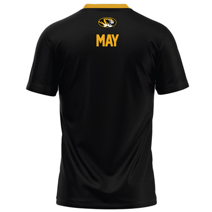 Missouri - NCAA Football : CJ May - Black Football Jersey-1