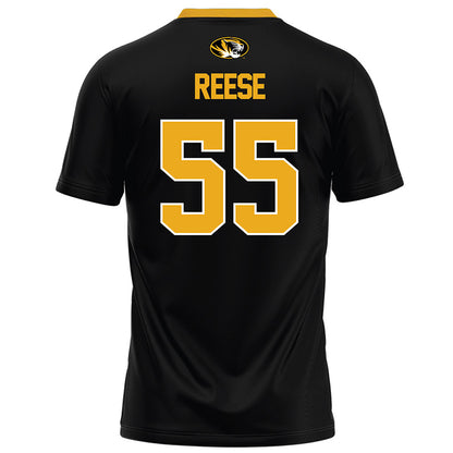 Missouri - NCAA Football : Tommy Reese - Black Football Jersey