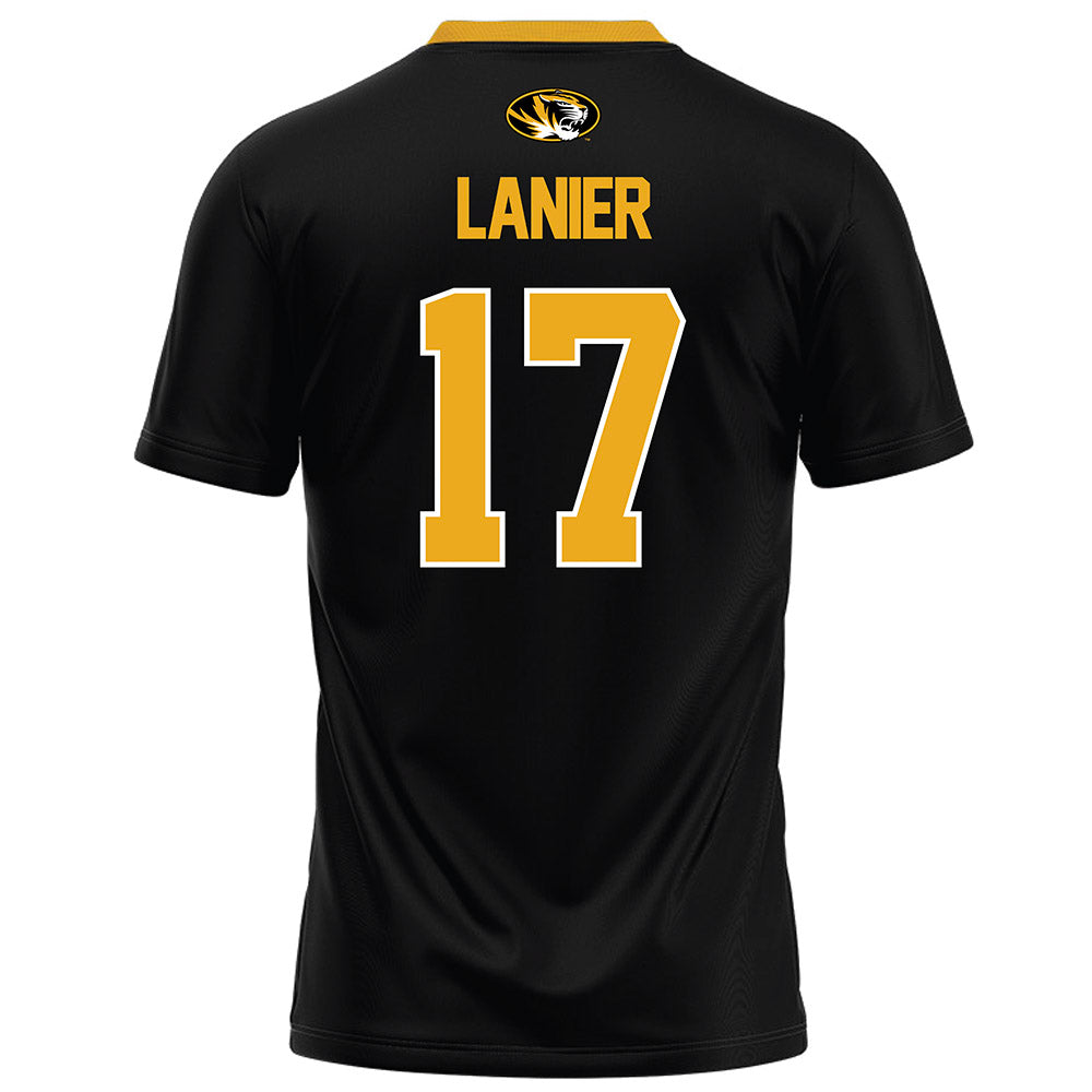 Missouri - NCAA Football : Kenric Lanier - Black Football Jersey-1