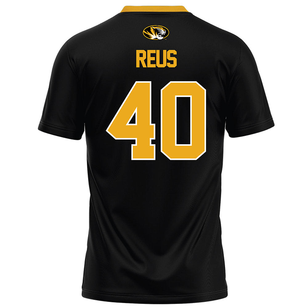 Missouri - NCAA Football : Brunno Reus - Black Football Jersey-1