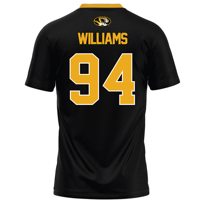 Missouri - NCAA Football : Sam Williams - Black Football Jersey-1