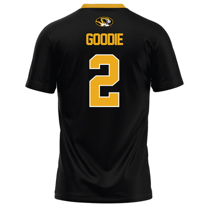 Missouri - NCAA Football : Caleb Goodie - Black Football Jersey-1