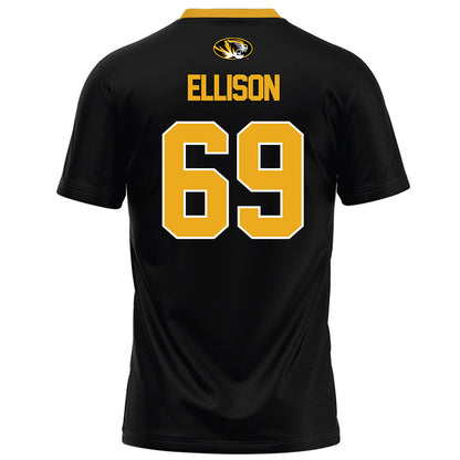 Missouri - NCAA Football : Braylon Ellison - Black Football Jersey-1