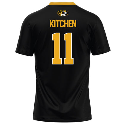 Missouri - NCAA Football : Langden Kitchen - Black Football Jersey-1