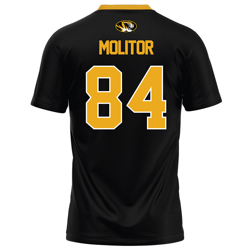 Missouri - NCAA Football : Adam Molitor - Black Football Jersey-1