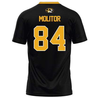 Missouri - NCAA Football : Adam Molitor - Black Football Jersey-1