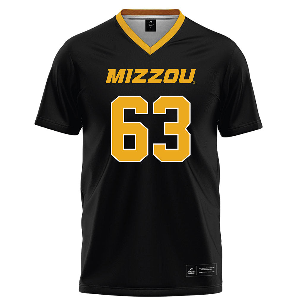 Missouri - NCAA Football : Chace Missouri - Black Football Jersey-0