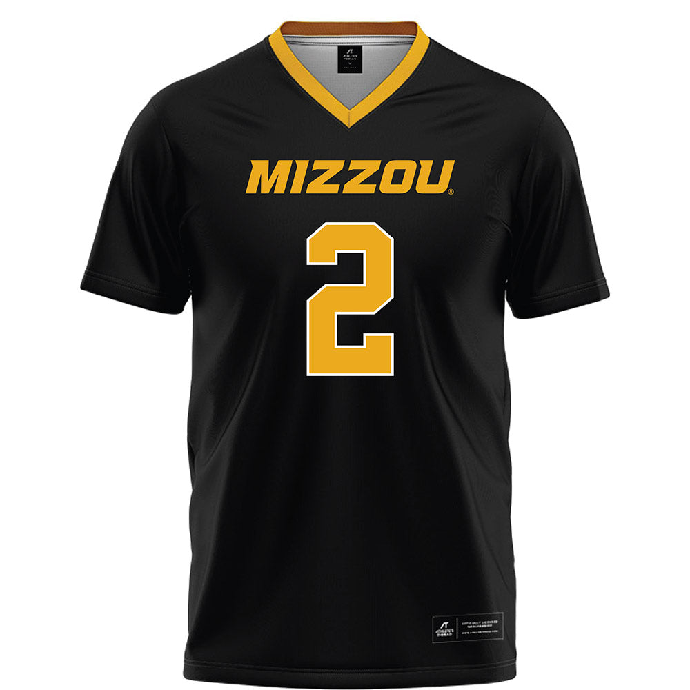Missouri - NCAA Football : Caleb Goodie - Black Football Jersey-0