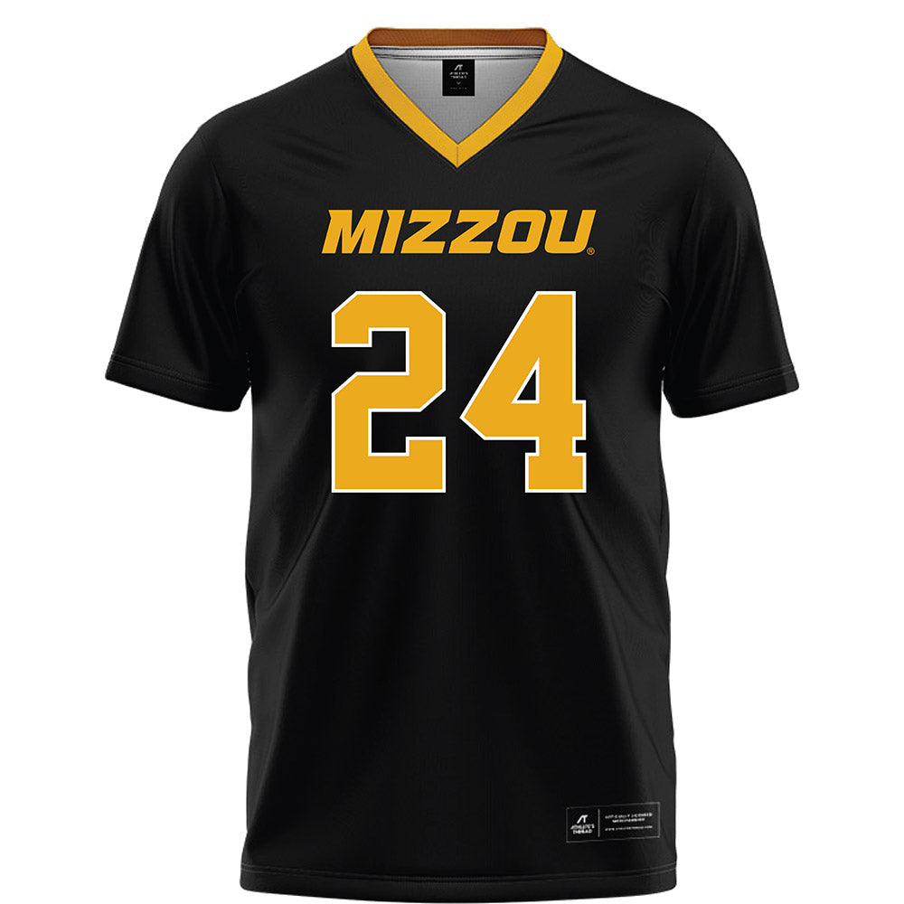 Missouri - NCAA Football : Xaishaun Edwards - Black Football Jersey-0