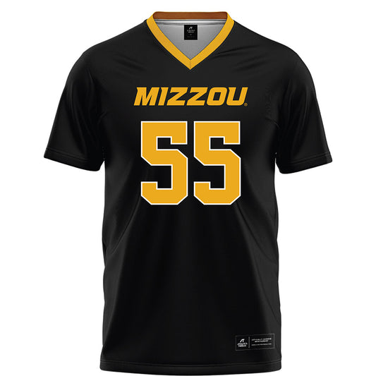 Missouri - NCAA Football : Tommy Reese - Black Football Jersey