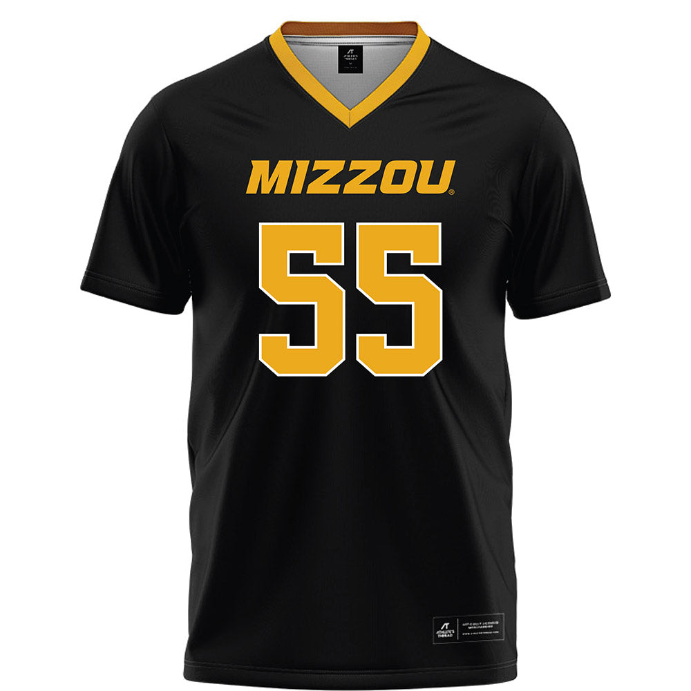 Missouri - NCAA Football : Cavan Tuley - Black Football Jersey-0