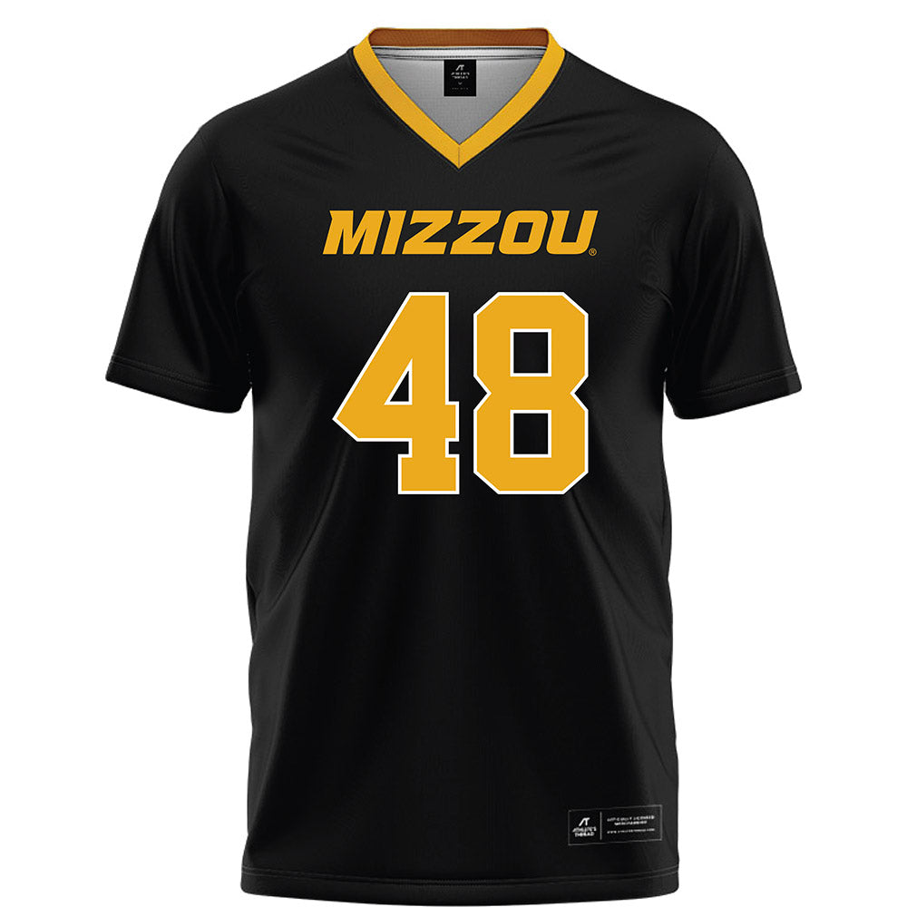 Missouri - NCAA Football : Oliver Robbins - Black Football Jersey-0