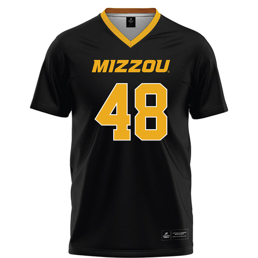 Missouri - NCAA Football : Oliver Robbins - Black Football Jersey-0