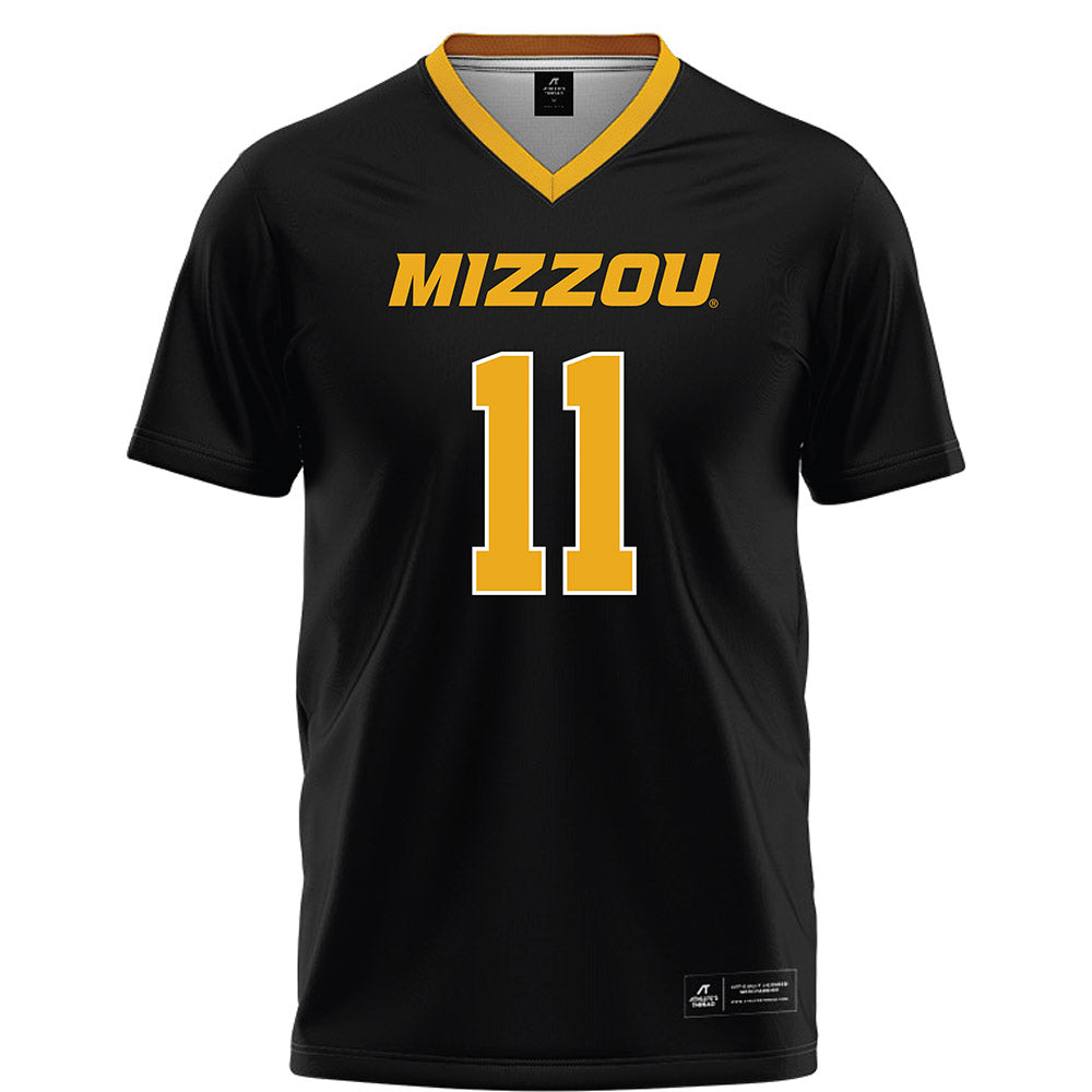 Missouri - NCAA Football : DaMarion Fowlkes - Black Football Jersey-0