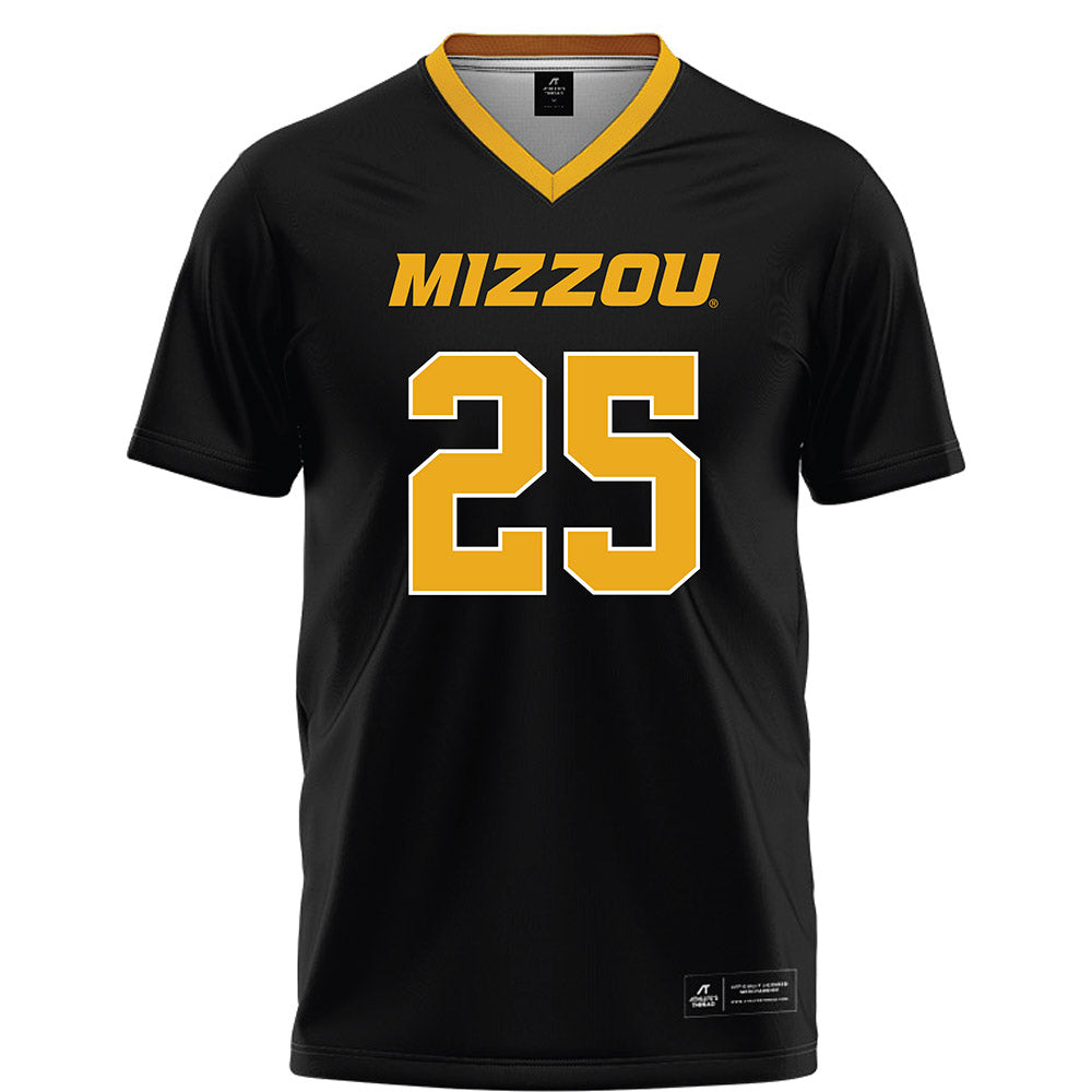 Missouri - NCAA Football : Jason King - Black Football Jersey-0