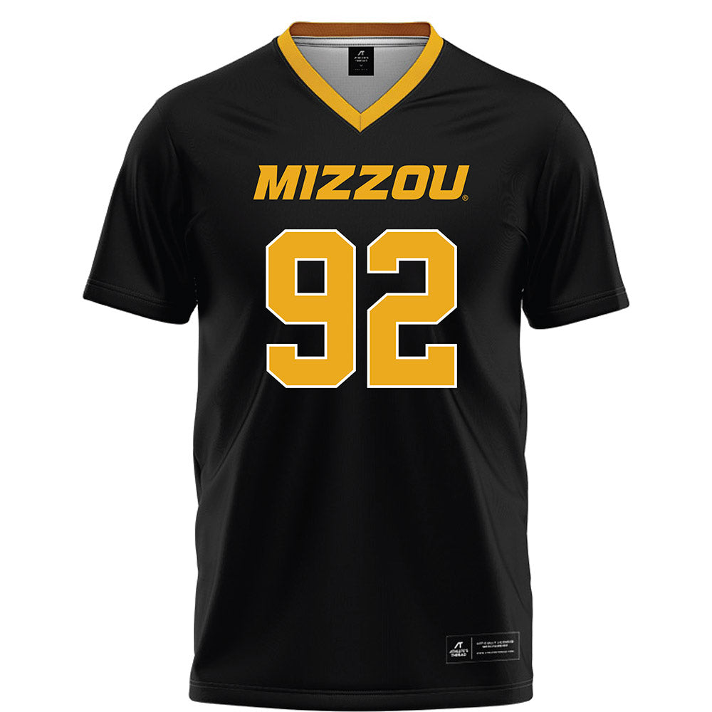 Missouri - NCAA Football : Jason Dowell - Black Football Jersey-0