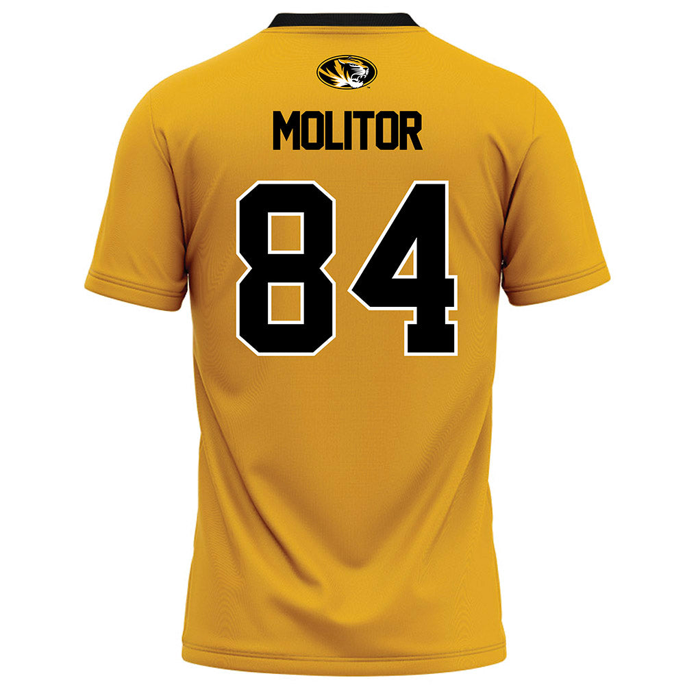 Missouri - NCAA Football : Adam Molitor - Gold Football Jersey-1