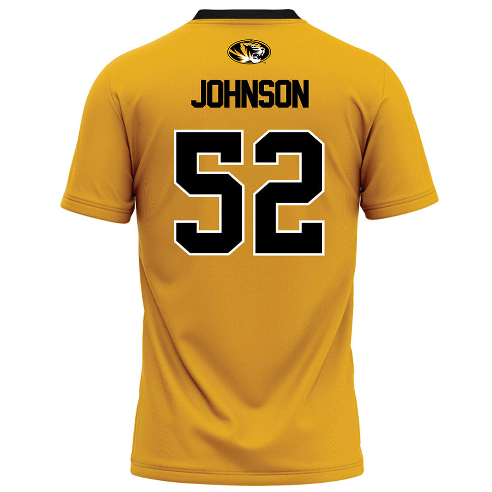 Missouri - NCAA Football : Demarcus Johnson - Gold Football Jersey-1