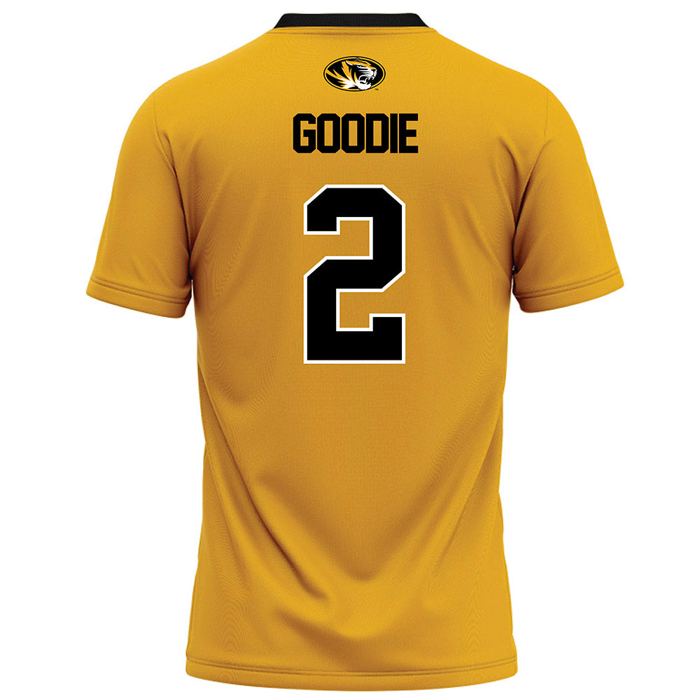 Missouri - NCAA Football : Caleb Goodie - Gold Football Jersey-1
