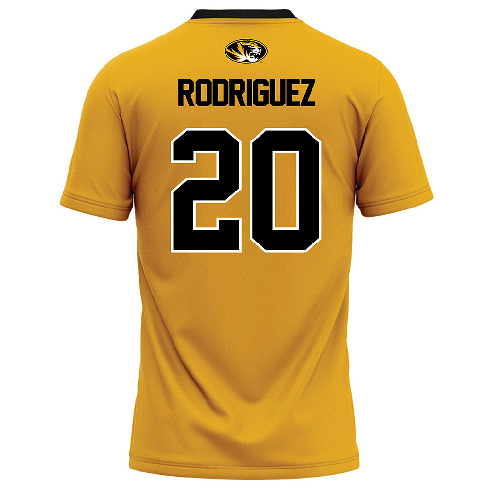 Missouri - NCAA Football : Nicholas Rodriguez - Gold Football Jersey-1