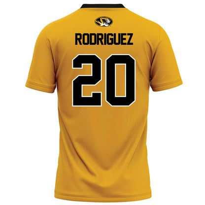 Missouri - NCAA Football : Nicholas Rodriguez - Gold Football Jersey-1