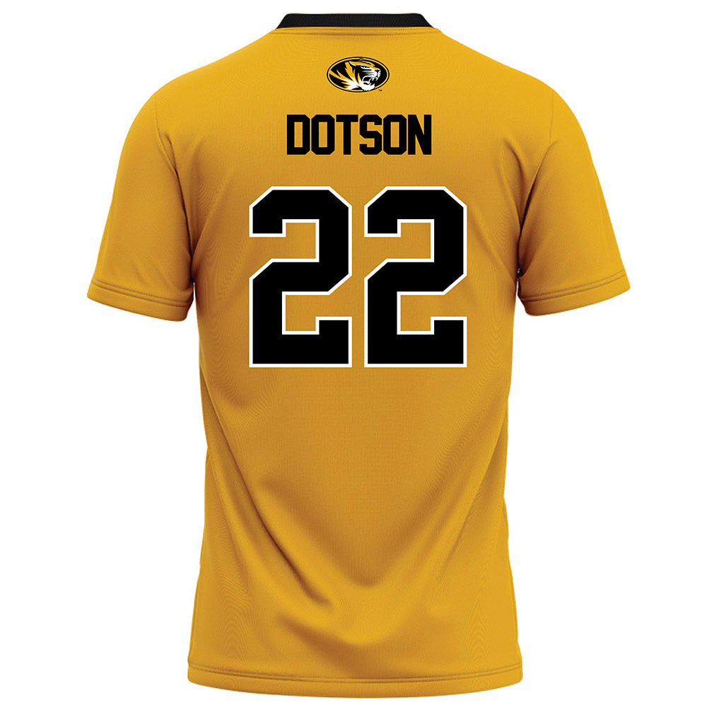 Missouri - NCAA Football : Elijah Dotson - Gold Football Jersey-1
