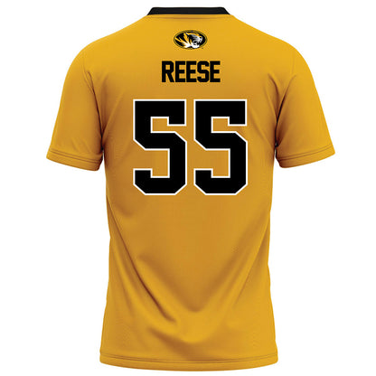 Missouri - NCAA Football : Tommy Reese - Gold Football Jersey