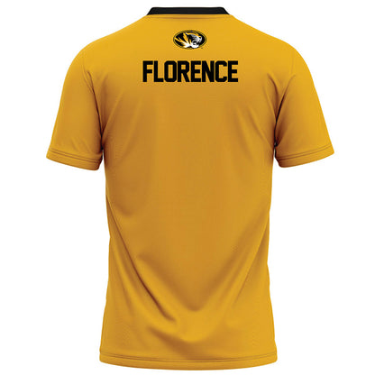 Missouri - NCAA Football : Jahlil Florence - Gold Football Jersey-1