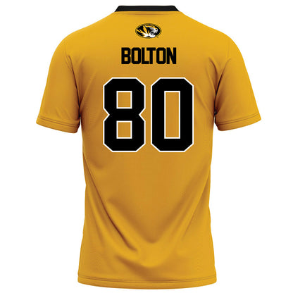 Missouri - NCAA Football : Jayden Bolton - Gold Football Jersey-1