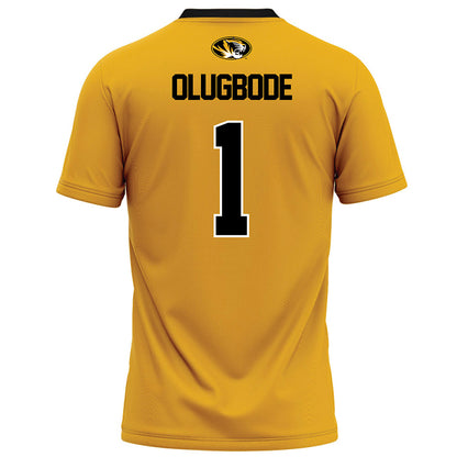 Missouri - NCAA Football : Donovan Olugbode - Gold Football Jersey-1