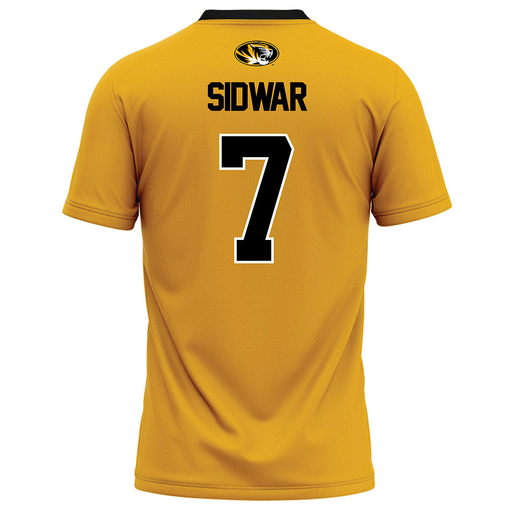 Missouri - NCAA Football : Gavin Sidwar - Gold Football Jersey-1