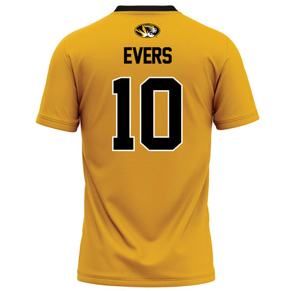 Missouri - NCAA Football : Nick Evers - Gold Football Jersey-1
