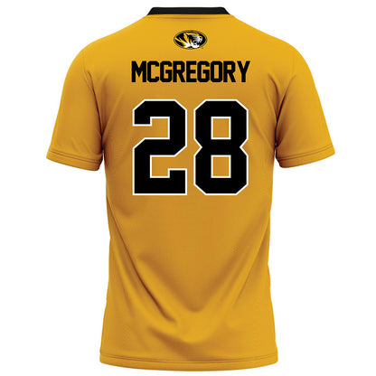 Missouri - NCAA Football : Jayden Mcgregory - Gold Football Jersey-1