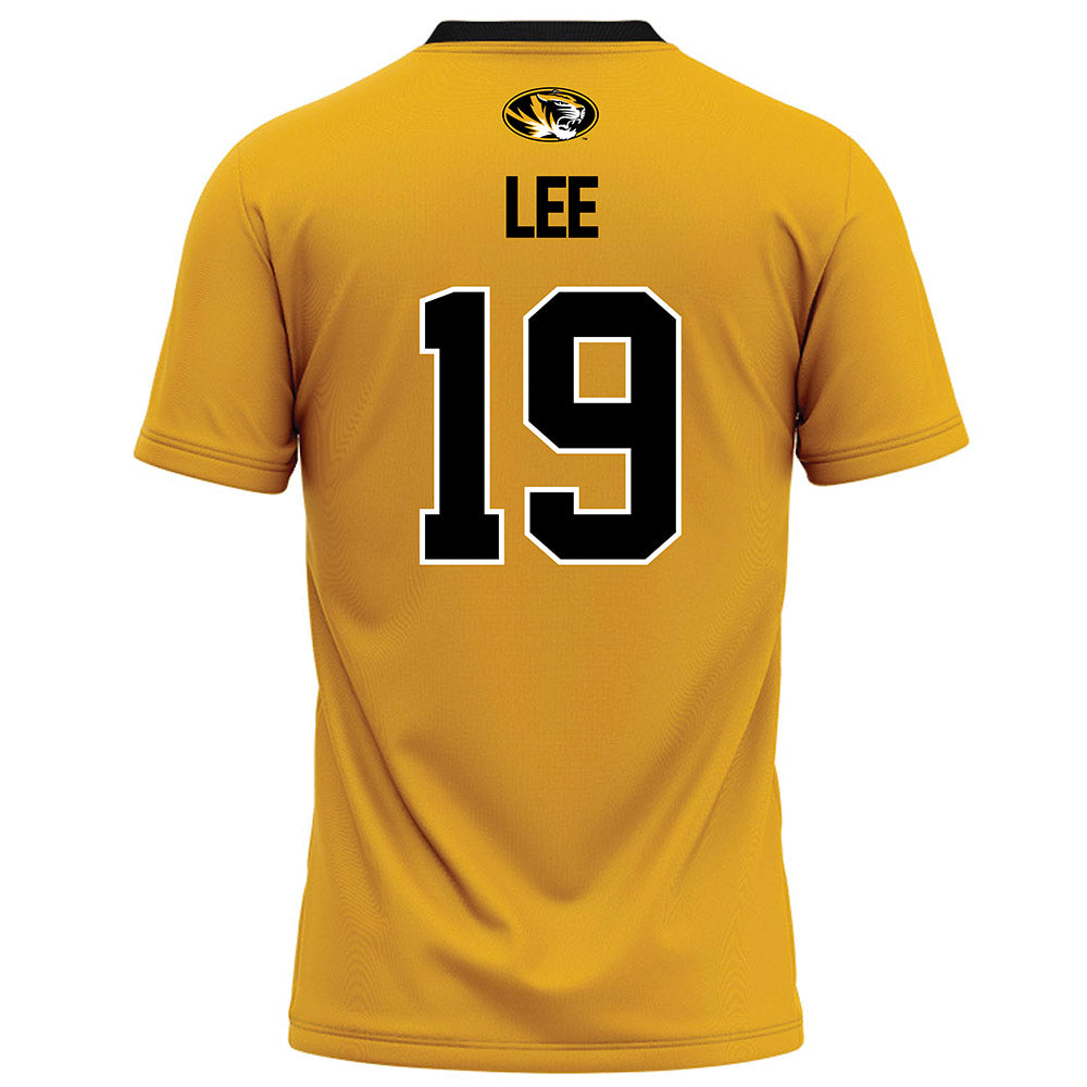 Missouri - NCAA Football : Cayden Lee - Gold Football Jersey-1