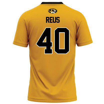 Missouri - NCAA Football : Brunno Reus - Gold Football Jersey-1