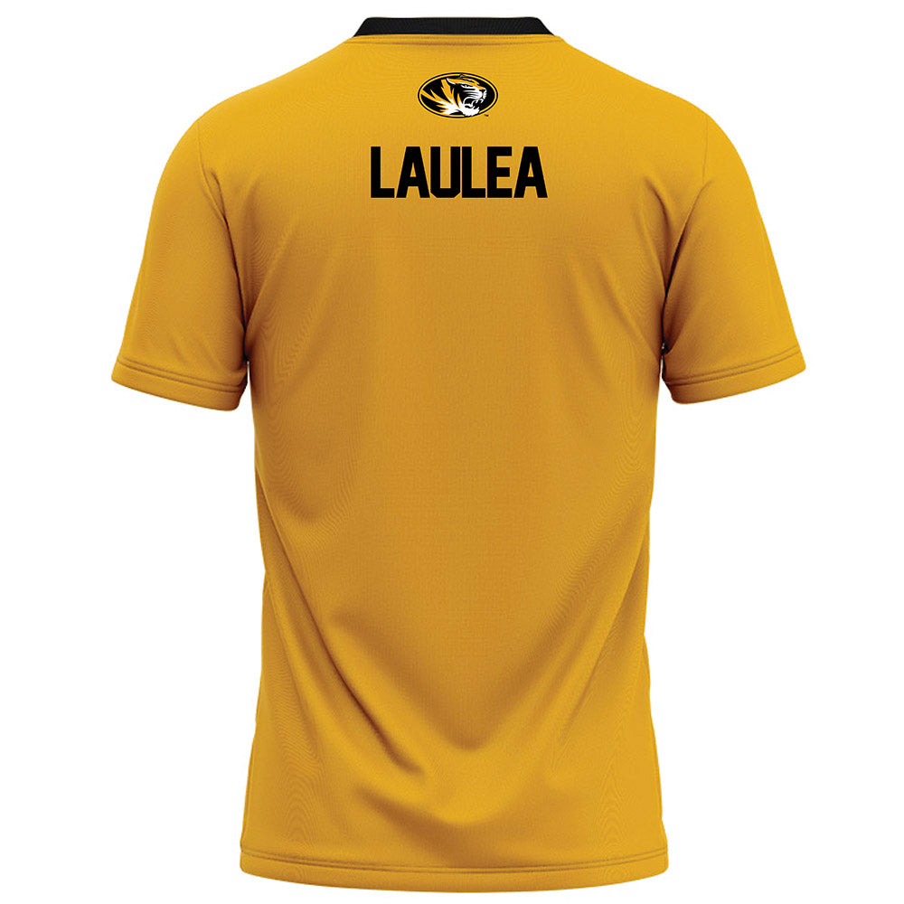 Missouri - NCAA Football : Sione Laulea - Gold Football Jersey-1