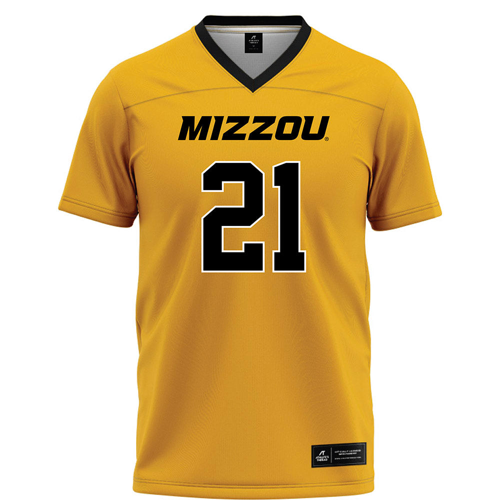 Missouri - NCAA Football : Malae Fonoti - Gold Football Jersey-0