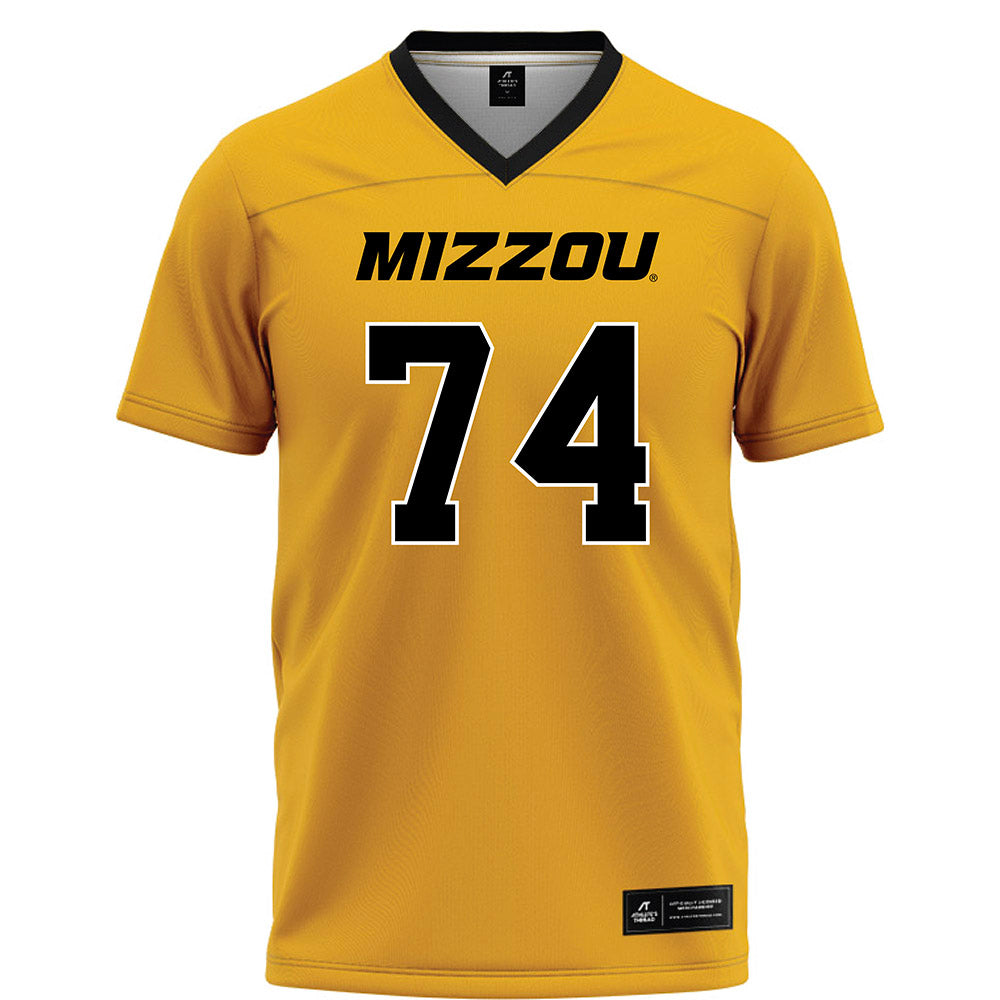 Missouri - NCAA Football : Whit Hafer - Gold Football Jersey-0