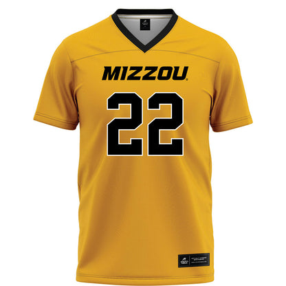 Missouri - NCAA Football : Elijah Dotson - Gold Football Jersey-0