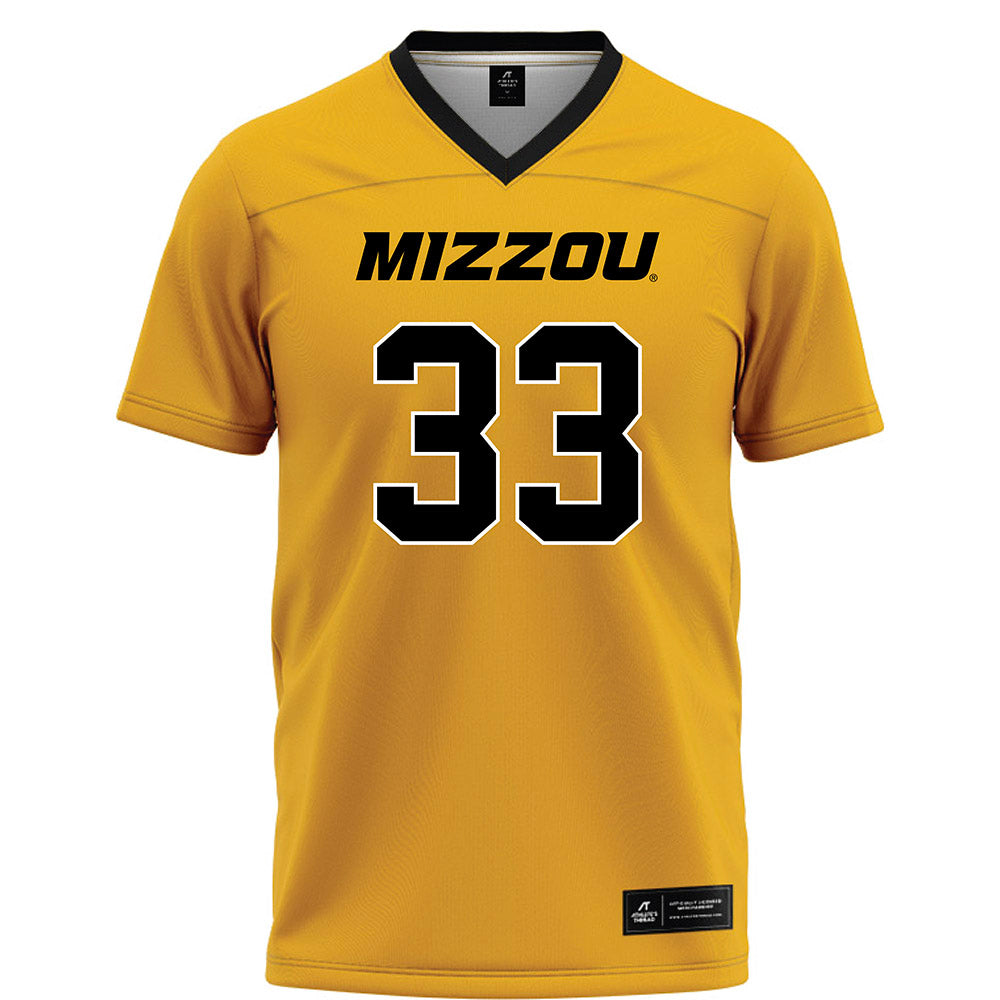 Missouri - NCAA Football : JJ Bush - Gold Football Jersey-0